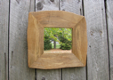 rustic mirror frame, rustic wall decor